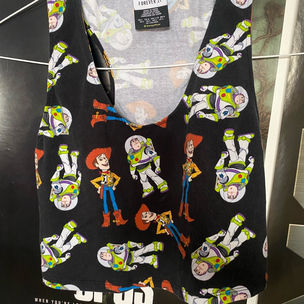 Forever21 Toy Story Crop Top